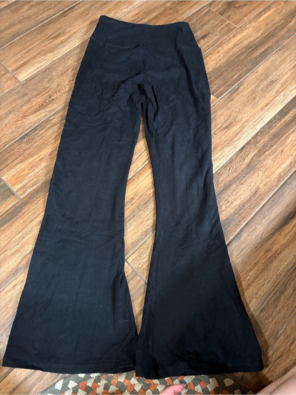 Hollister Black Flare Bootcut Pants